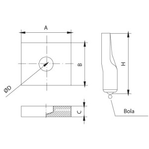 door hinge swing door