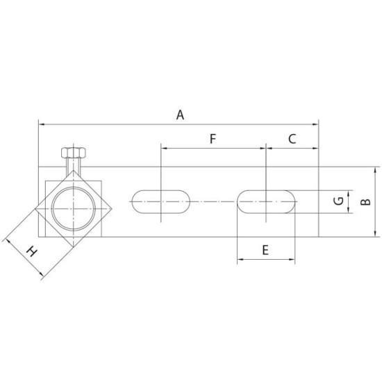 gate hinges plate upper overhead door