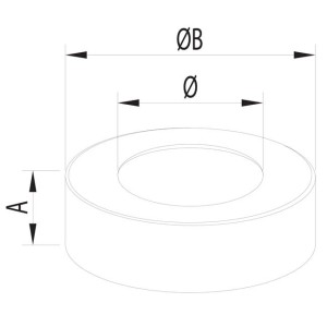 stainless steel handrail base cover