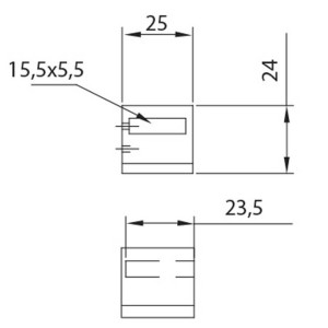 stainless steel handrails midrail plate