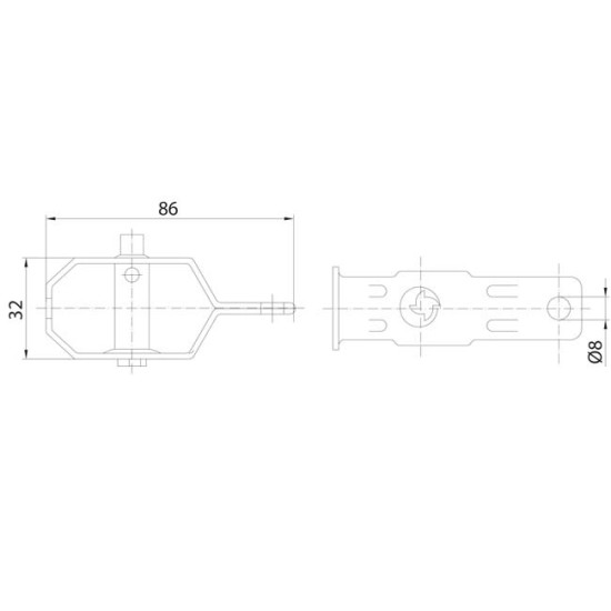 wire tensioner galanised