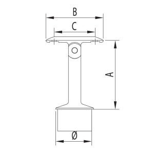 adjustable support stainless steel railing systems