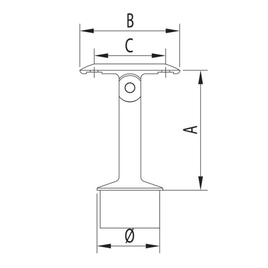 adjustable support stainless steel railing systems