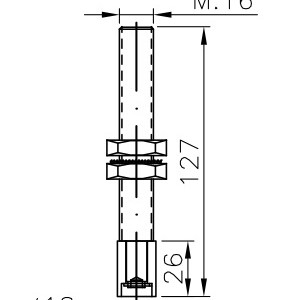 bottom guide for nylon sliding door