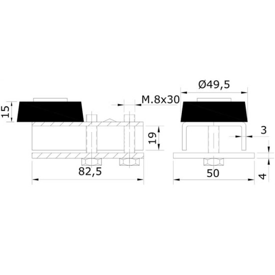 Gate Stops Sliding Gate Hardware U60