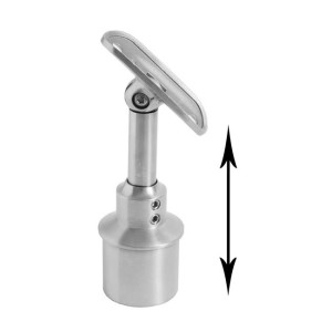 Stainless Stee Handrail System Angle Adjustable Support