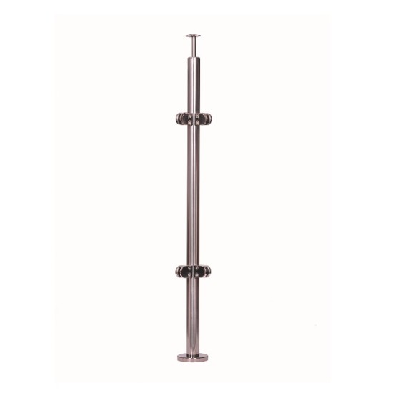 Stainless Steel Posts Glass Balustrade 90