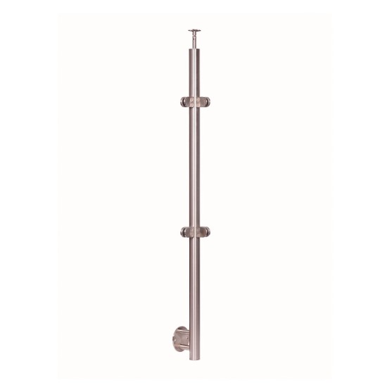 Stainless Steel Posts Glass Clamps Post Wall