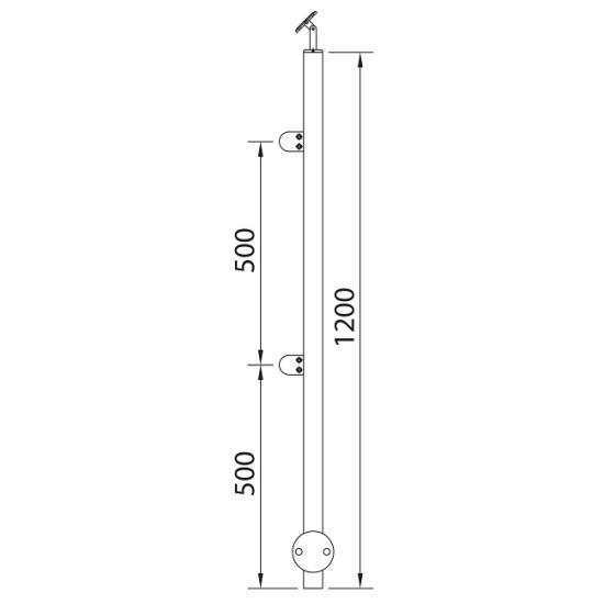 wall post stainless steel posts