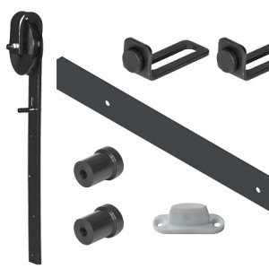 Sliding Barn Door Kit Black